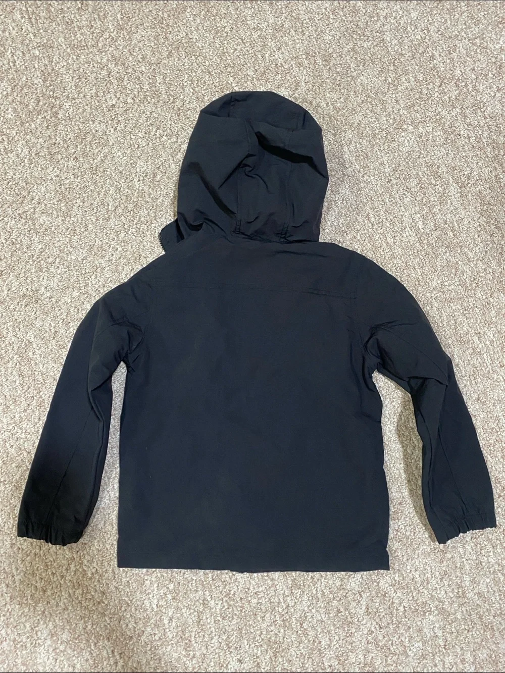 Old Navy Black Hooded Rain Jacket for Kids